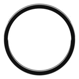 14K White Gold 2 mm Flat Band Size 5.5