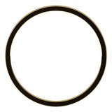 14K Yellow Gold 1 mm Ultra-Lightweight Flat Band Size 6.5