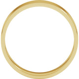10K Yellow Gold 5 mm Ultra-Lightweight Flat Band Size 8