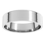 Sterling Silver 5 mm Ultra-Lightweight Flat Band Size 8