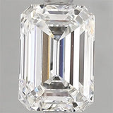 2.00ct Emerald Lab Grown Diamond (Colour E, Clarity FL, IGI Certified)