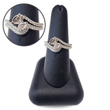 14kt Bypass Wedding Set