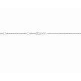 14K Gold .5Mm Double Extendable Rope Chain