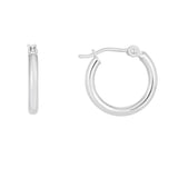 14K Gold 2Mm Hoop Earring