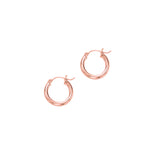 14K Gold 3Mm Hoop Earring