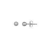 14K Gold Polished 5Mm Post Earring