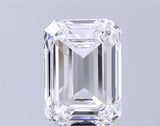 4.54ct Emerald Lab Grown Diamond (Colour F, Clarity VVS2, IGI Certified)