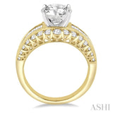 Semi-Mount Diamond Engagement Ring