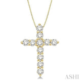 Cross Diamond Pendant