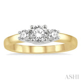 Past Present & Future Diamond Engagement Ring