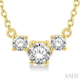 Past Present & Future Diamond Necklace