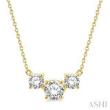 Past Present & Future Diamond Necklace