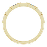 Bezel-Set Anniversary Band