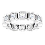 Bezel-Set Eternity Band