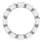 Platinum 2 1/4 CTW Natural Diamond Eternity Band Size 7