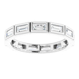 Bezel-Set Eternity Band
