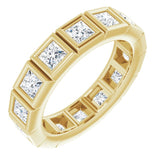 Bezel-Set Eternity Band