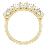 14K Yellow 1 3/4 CTW Natural Diamond Anniversary Band