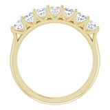 14K Yellow 1 1/8 CTW Natural Diamond Anniversary Band