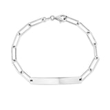 Sterling Silver 7.25in Polished Bracelet with Lobster Clasp