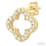 Clover Petite Diamond Fashion Earrings