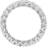 Platinum 1 7/8 CTW Lab-Grown Diamond  Eternity Band