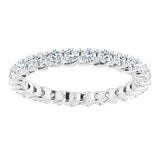 Platinum 3/4 CTW Natural Diamond Eternity Band