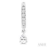 .40CTRDDM PETITE HUGGIE ER WG 14K-G*
