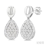 .33CTRDDM PR SHAPE MINI PAVE ER WG10K-S*