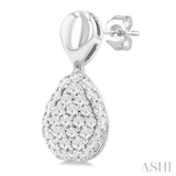 .33CTRDDM PR SHAPE MINI PAVE ER WG10K-S*