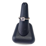 14kt Black & White Diamond Ring