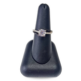 14kt Black & White Diamond Ring