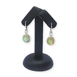 14kt Opal & Diamond Earrings (IN STOCK NOW)