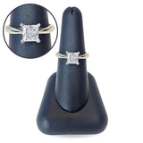 14kt Solitaire Cut Semi-mount