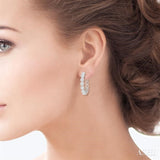 Lovebright Essential Diamond Hoop Earrings