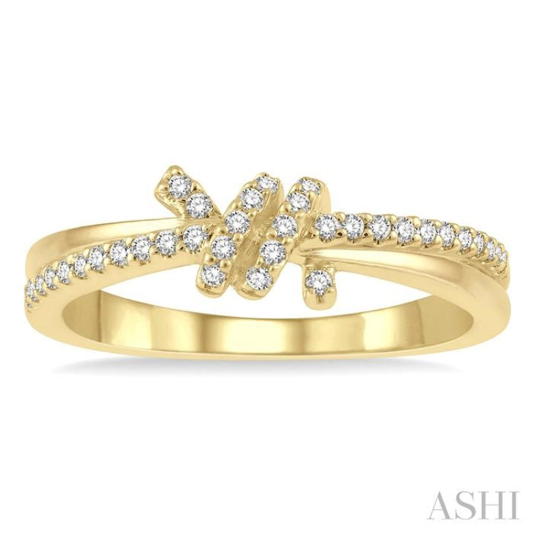 Love Knot Diamond Fashion Ring